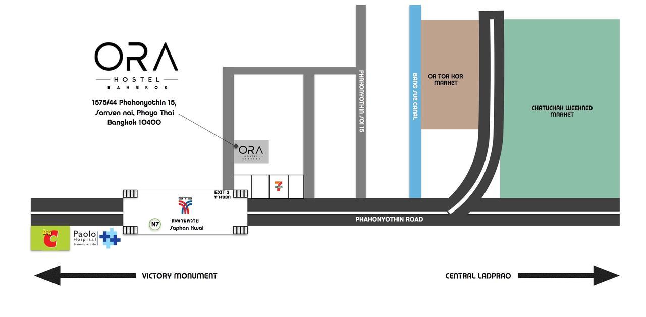 Ora Hostel Bangkok Kültér fotó